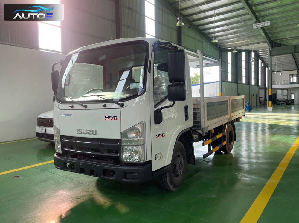 Xe tải Isuzu QKR 270 thùng lửng 2.8 tấn dài 4.3 mét